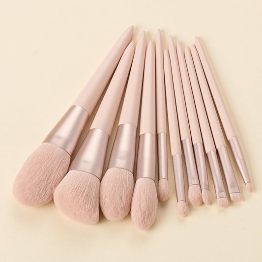 Blush & Blend – 11-Piece Luxe Pink Brush Set