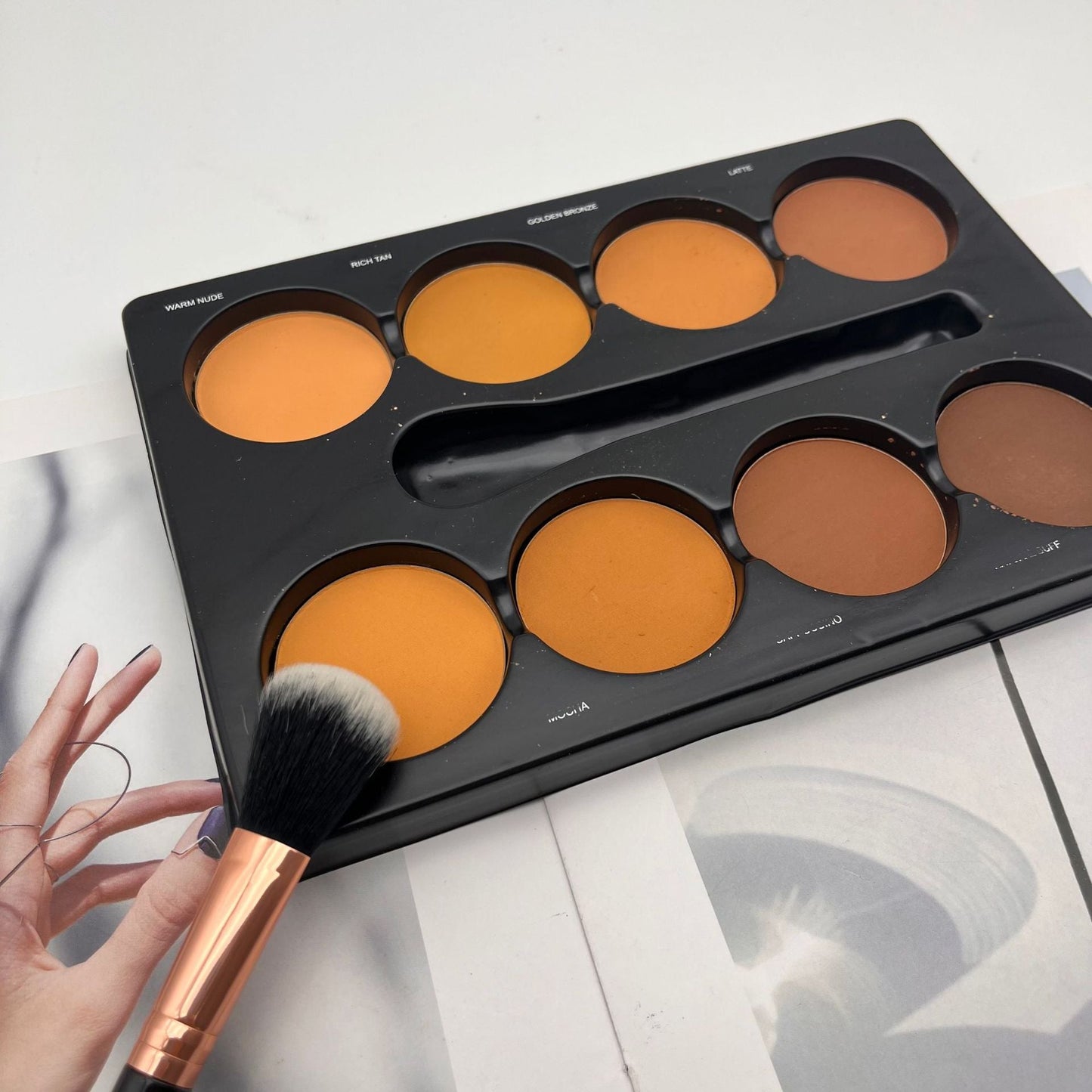 Sacha Mate - 8 Colors Contour Palette (Original)