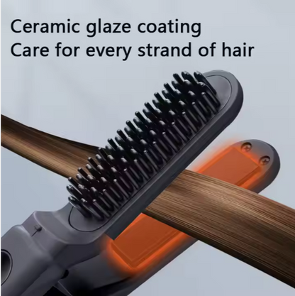 The Ultimate 2-in-1 Straightener Hair Comb