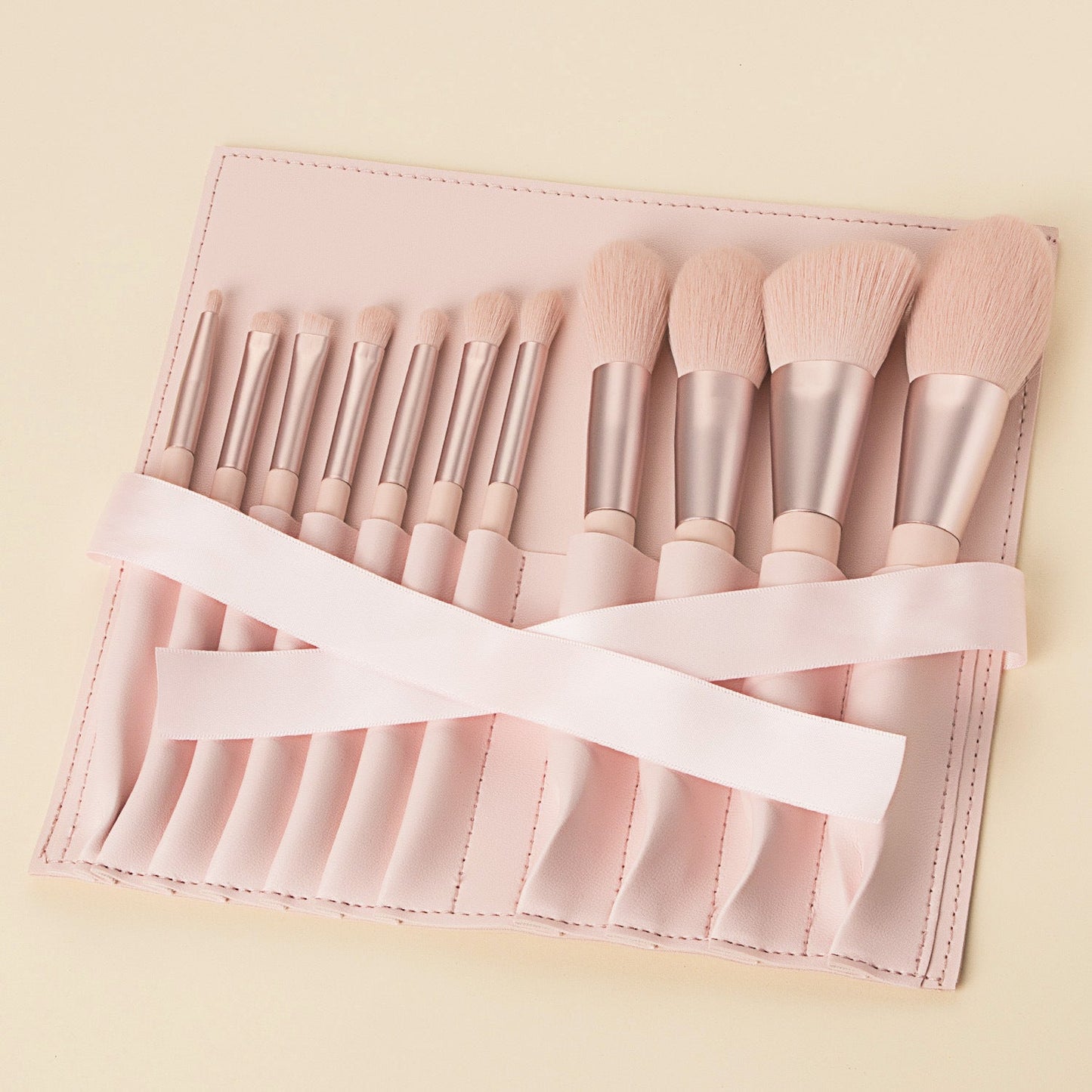 Blush & Blend – 11-Piece Luxe Pink Brush Set