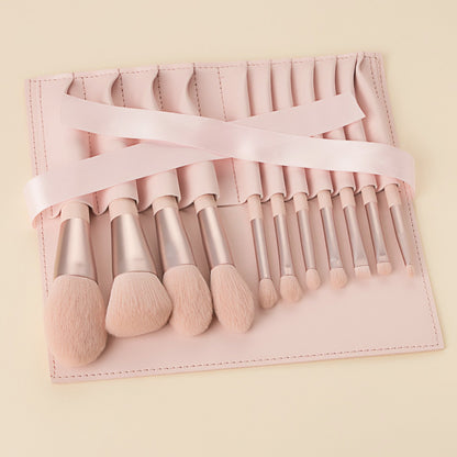 Blush & Blend – 11-Piece Luxe Pink Brush Set