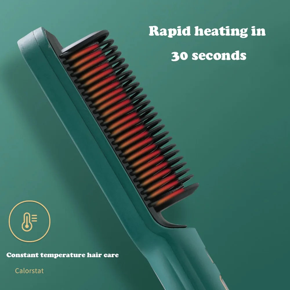 IonGlow™ – 2-in-1 Hot Comb & Styler