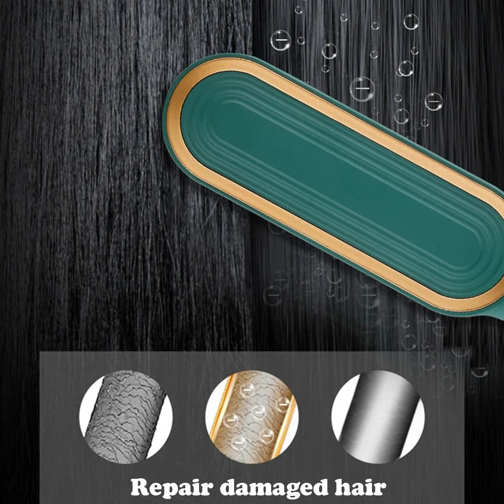 IonGlow™ – 2-in-1 Hot Comb & Styler