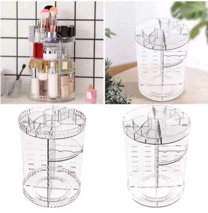 Rotating Cosmetics Organizer